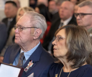 Wręczenie Krzyża Wielkiego Orderu Zasługi RP rodzicom Michaela Ollisa w Waszyngtonie, DC