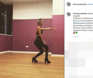 Julia Wieniawa ćwiczy do Tańca z gwiazdami