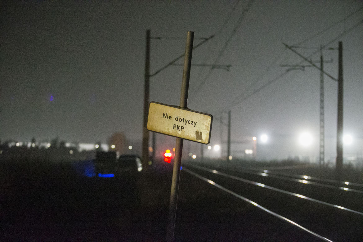 Śmiertelne potrącenie na torach