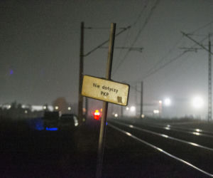 Śmiertelne potrącenie na torach