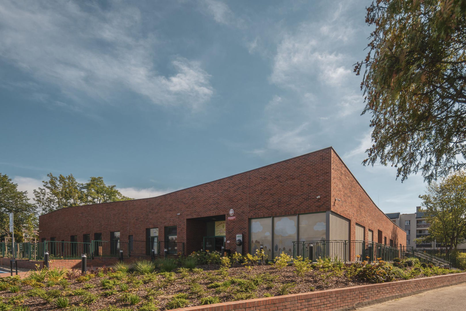Przedszkole i żłobek w Bieruniu, proj. Piotr Jański ARCHITEKCI