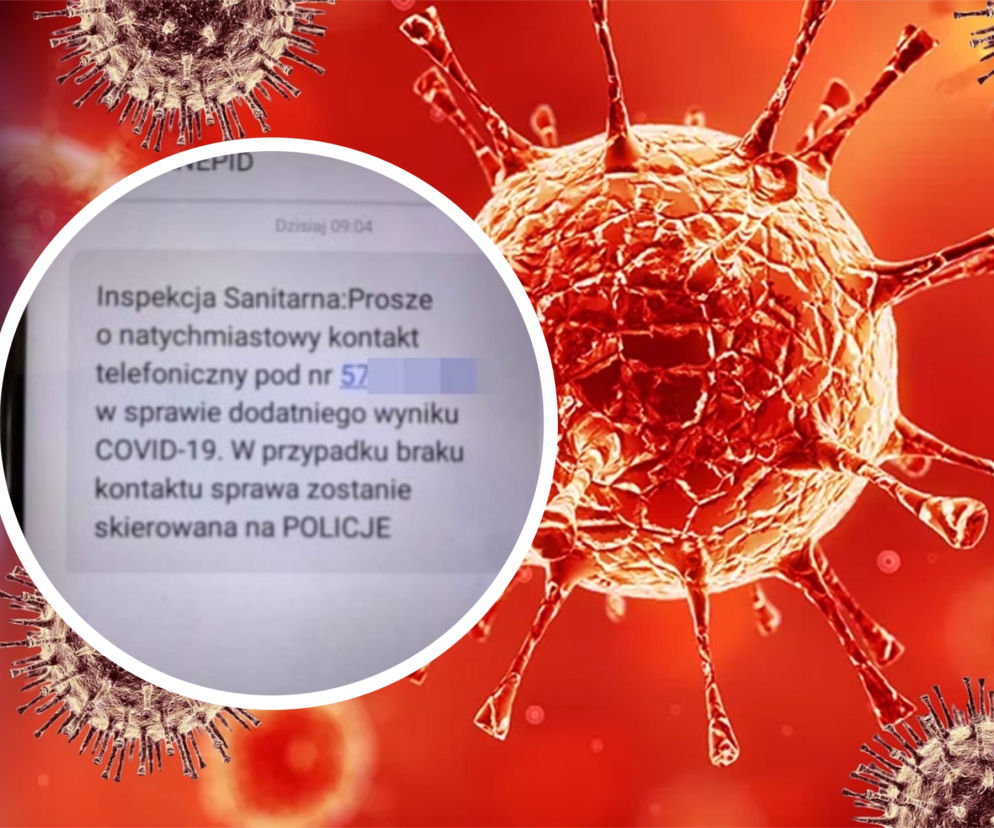 FAŁSZYWE SMS od inspekcji sanitarnej. STRASZĄ policją! 