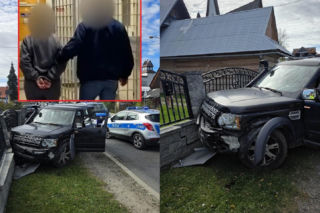 Szaleńczy rajd luksusowego auta. 59-latka taranowała wszystko na swojej drodze, ucierpiał pieszy!