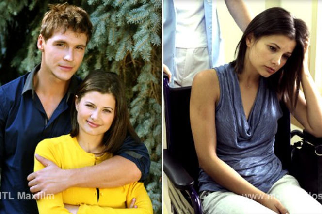 M jak miłość. Kasia (Agnieszka Sienkiewicz), Marcin (Mikołaj Roznerski)