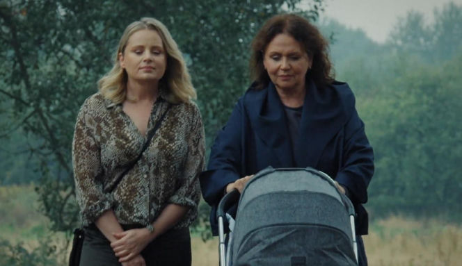 M jak miłość odc. 1910. Marysia (Małgorzata Pieńkowska), Judyta (Paulina Chruściel)