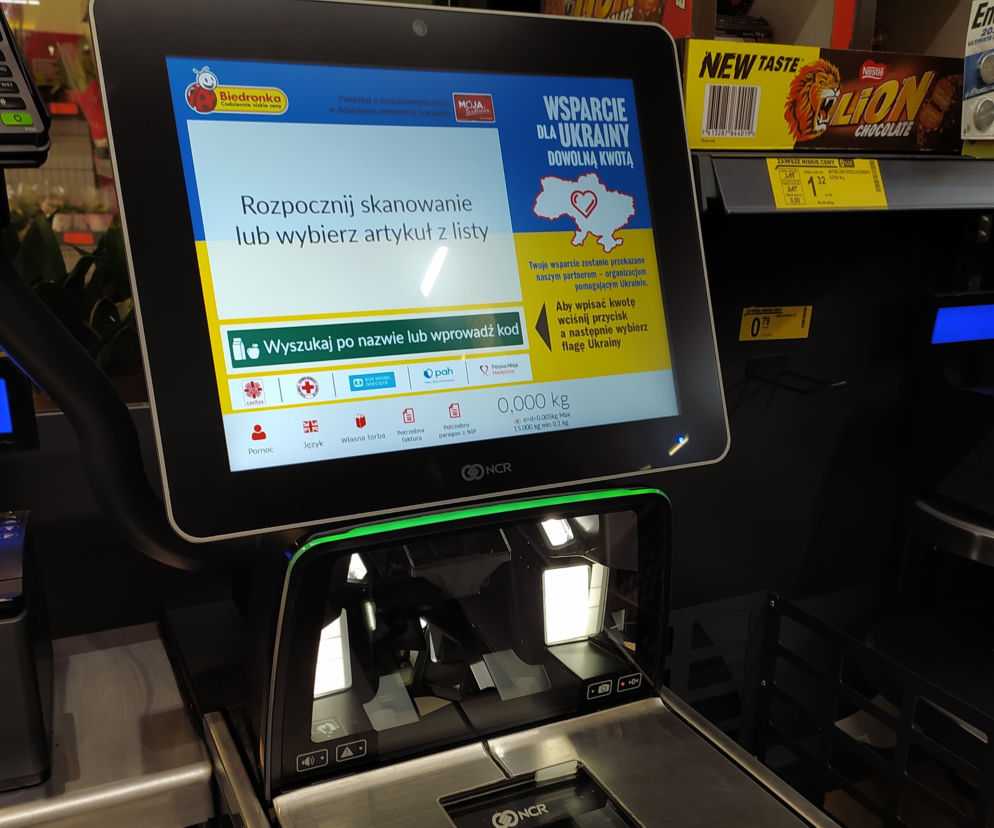 Nowa funkcja kas samoobsługowych. Klienci zobaczą specjalny komunikat