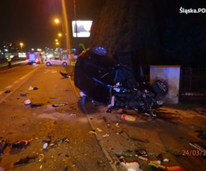 Spowodował wypadek i uciekał pieszo