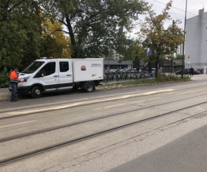Radiowóz potrącił PSA. SKANDAL w Łodzi