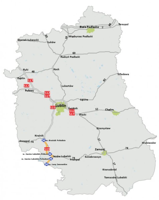 Podpisanie umowy na budowę drogi S19 Kraśnik – Lasy Janowskie