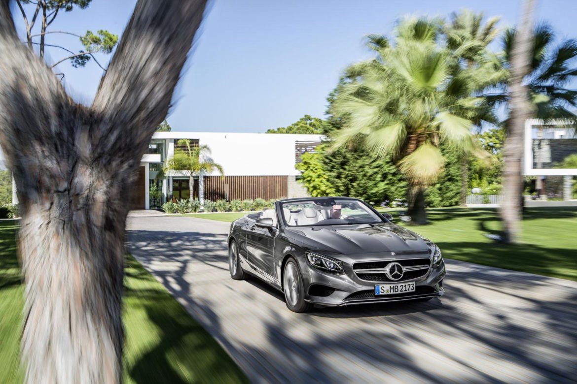 Mercedes klasy S Cabrio