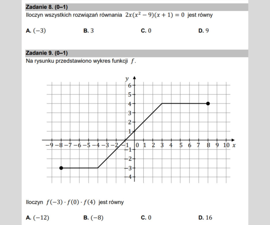 Matura matematyka 2023 - te zadania musisz umieć!