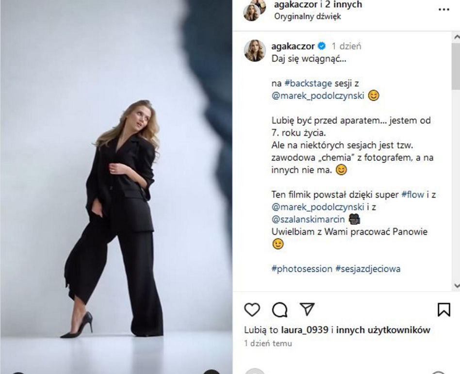 Agnieszka Kaczorowska podzieliła się z fanami nietypowym nagraniem. "Ktoś rozkwita"