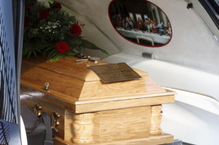 Pogrzeb fotoreportera Adama Chełstowskiego