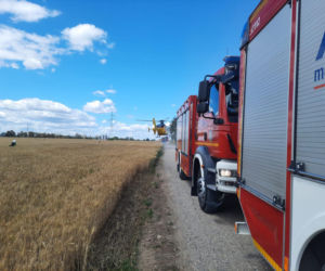 Auto dachowało, kierująca wypadła z pojazdu. Tragiczny finał wypadku pod Wągrowcem!