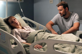 Barwy szczęścia odc. 3377. Renata (Anna Mrozowska), Marcin Kodur (Oskar Stoczyński)