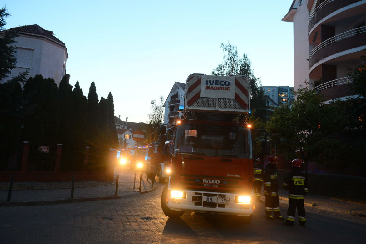 Hulajnoga wybuchła na balkonie