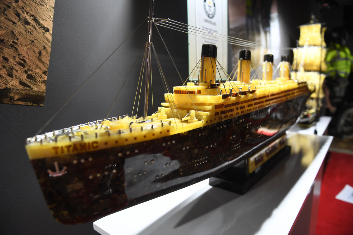 Titanic z bursztynu