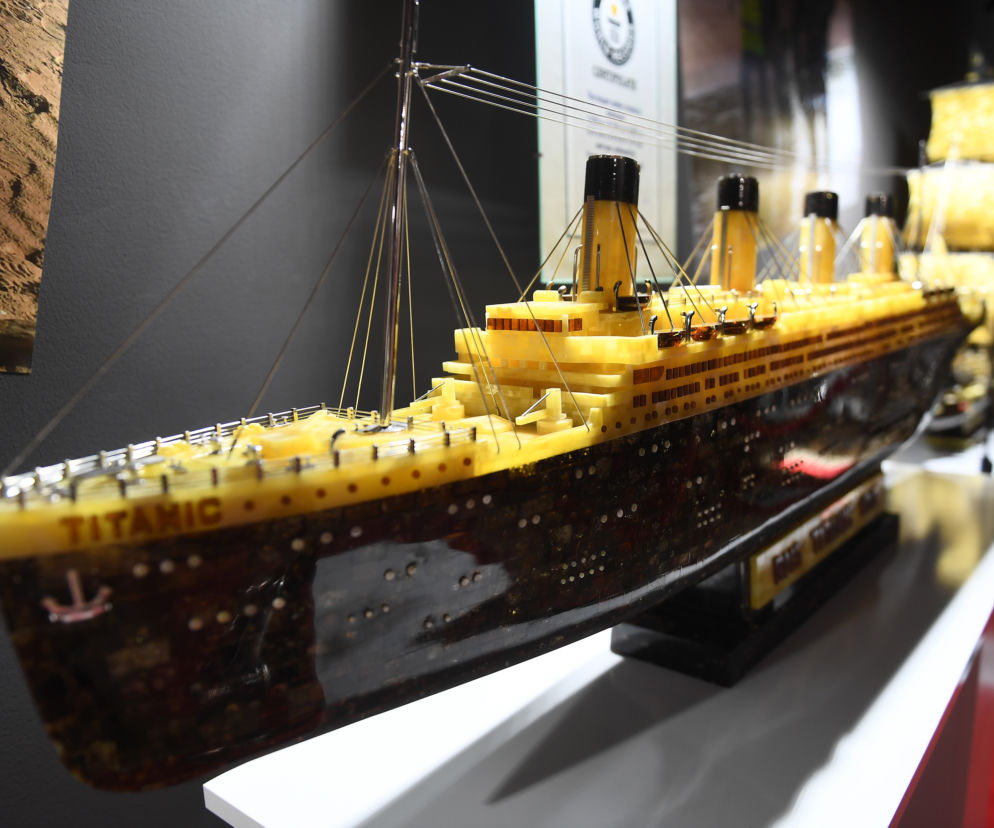 Titanic z bursztynu