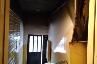 Pożar na Wybickiego