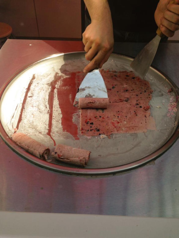 Lody z patelni