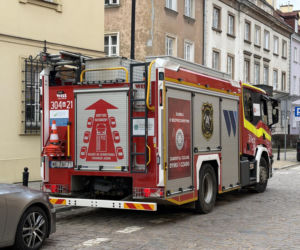 Przyniósł kopertę z białym proszkiem do komisariatu w centrum Warszawy