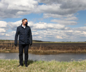 Prezydent nagrodził strażaków, którzy gasili Biebrzański Park Narodowy