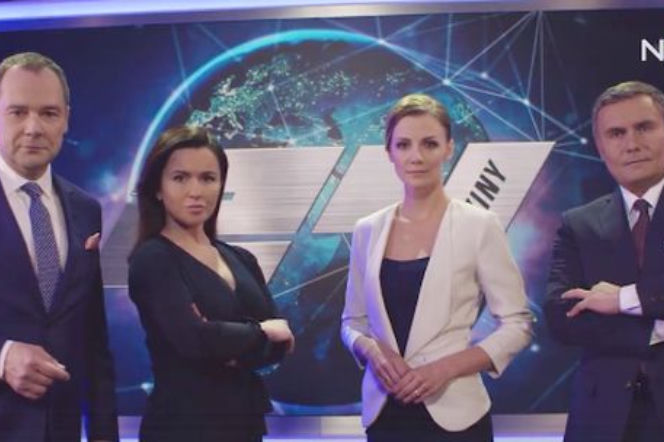 Nova TV - prowadzący serwis informacyjny