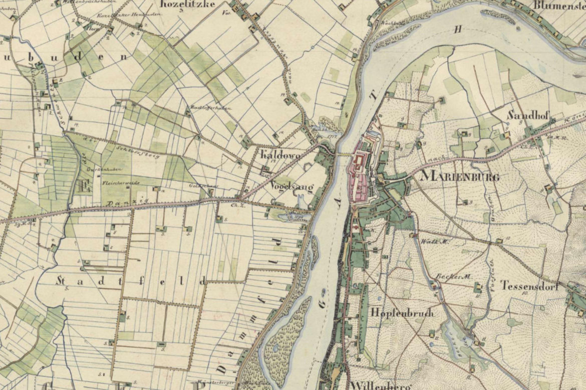 Malbork (Marienburg) 1844