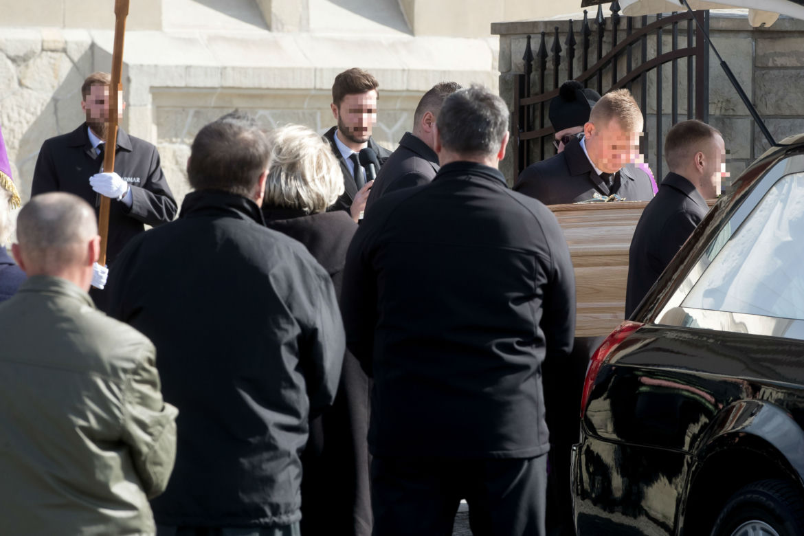 Pogrzeb Grażyny K. w Borzęcinie