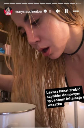 Marianna Schreiber dostała w twarz z gaśnicy! "Ledwo żyję"