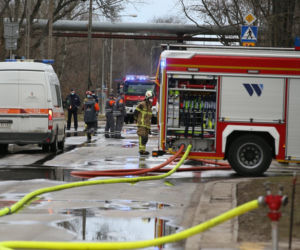 Duży wyciek gazu na Targówku 
