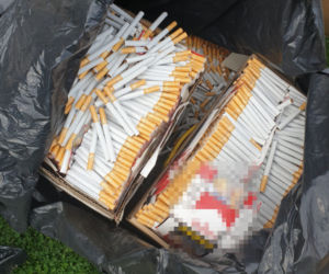 Pół miliona papierosów znalezionych w Wołominie