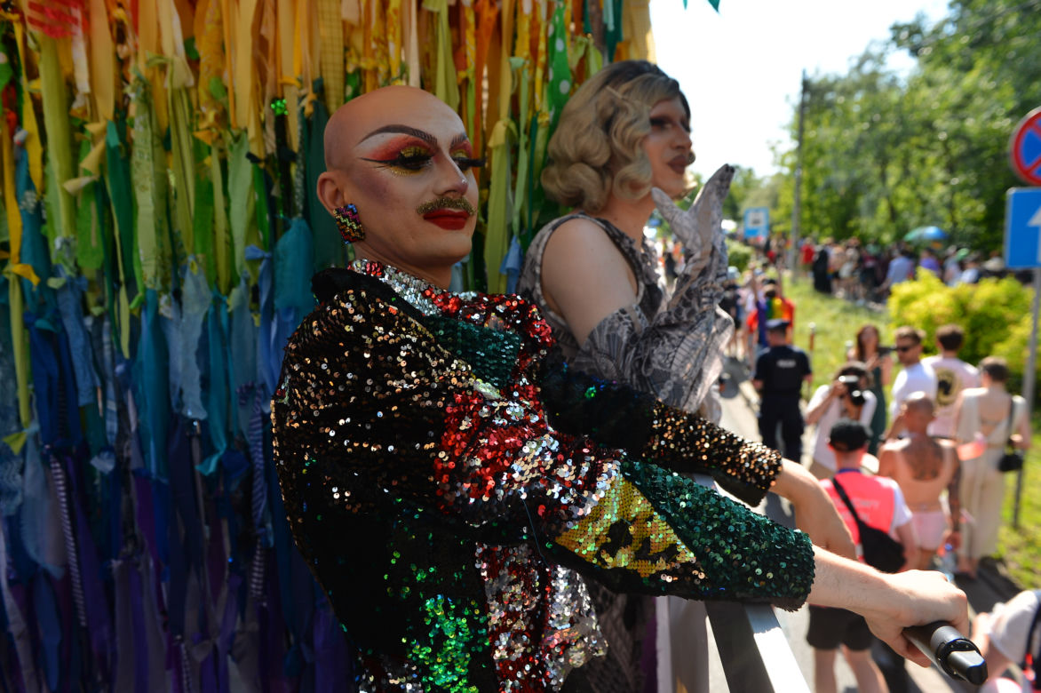 Nie zabrakło drag queen, które są symbolem Parady Równości