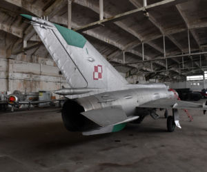 Rogowo: Zabytkowy samolot MIG 21 trafił do muzeum