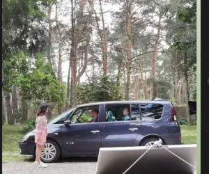 M jak miłość po wakacjach 2021. Kinga (Katarzyna Cichopek), Lenka (Marysia Głowacka), Paweł (Rafał Mroczek)
