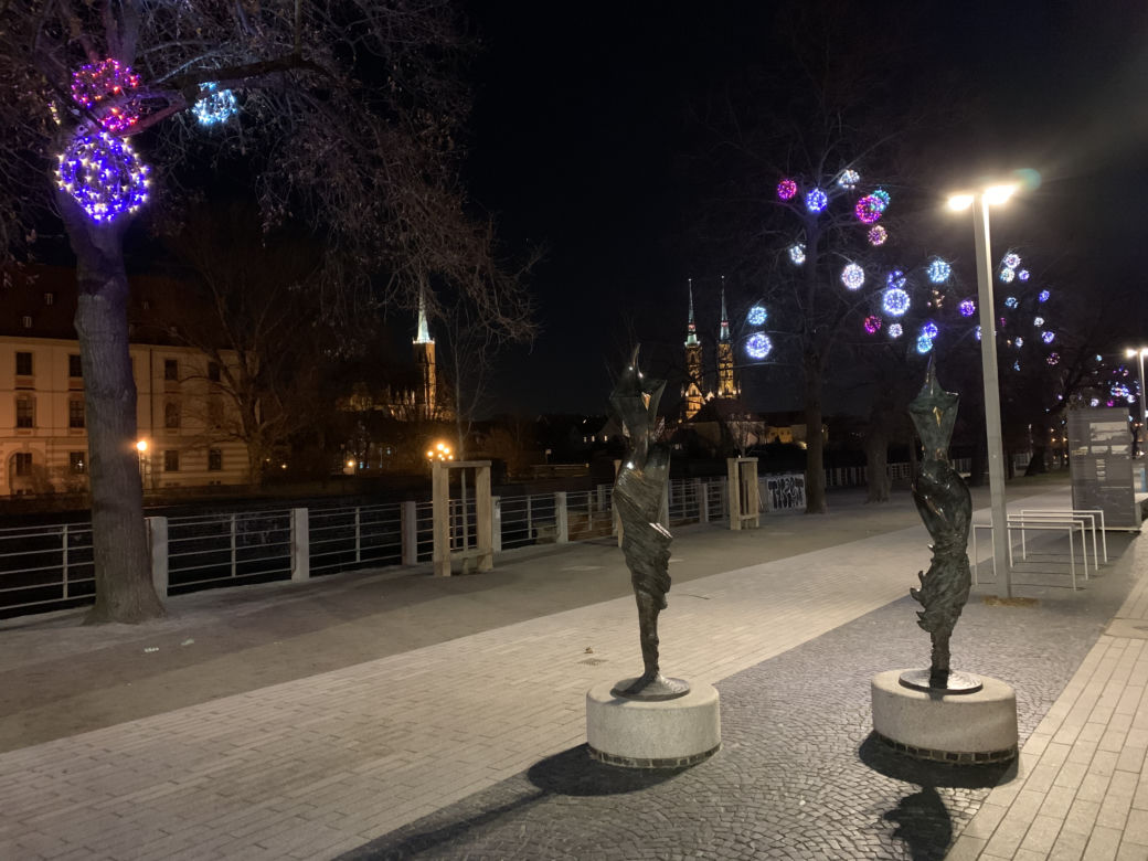 Świąteczne iluminacje we Wrocławiu