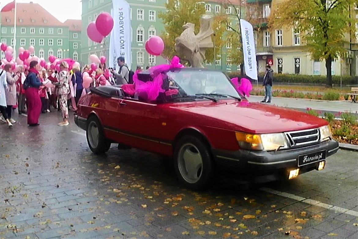 Marsz Różowej Wstążki w Szczecinie