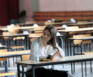 Matury w II LO im. Marii Skłodowskiej-Curie w Gorzowie Wielkopolskim [ZDJĘCIA Z SALI]