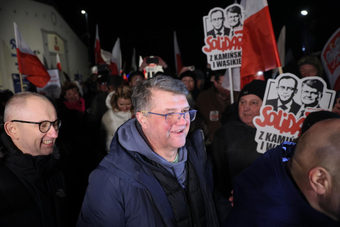 Wyjście Macieja Wąsika na wolność
