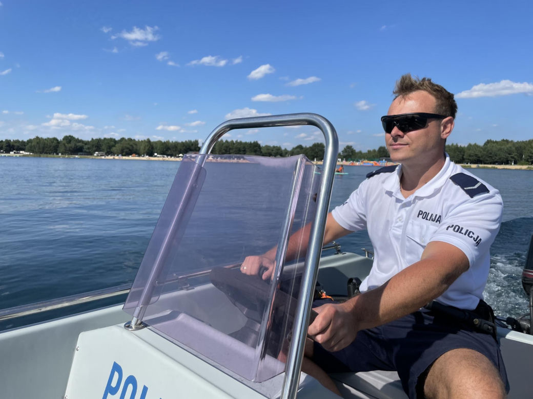 Nowa łódź patrolowa tarnowskich policjantów
