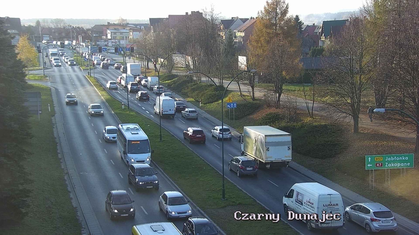 Czarny czwartek na małopolskich drogach