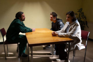 Na dobre i na złe odc. 998. Blanka (Pola Gonciarz), Sergiusz Poznański - Sergio (Mateusz Kaczmarek), Mario (Marcin Korcz)