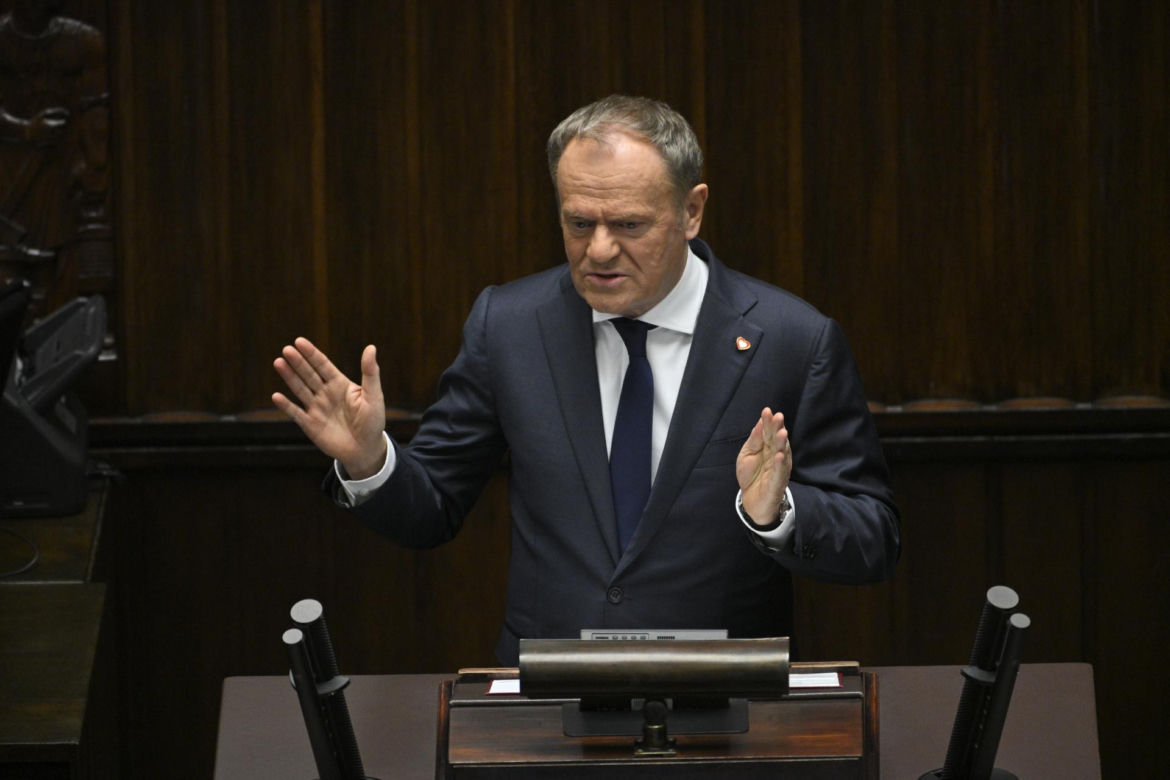 Donald Tusk w Sejmie 