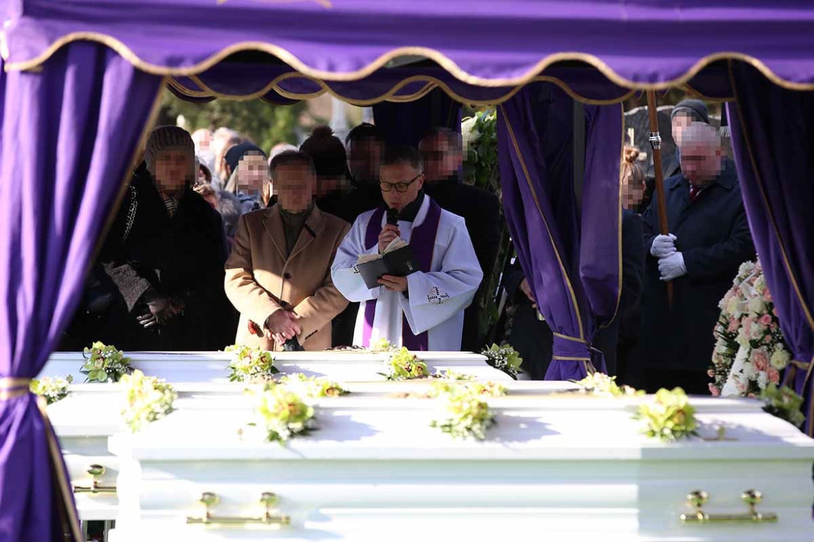 Pogrzeb ofiar tragedii w Bukowinie Tatrzańskiej