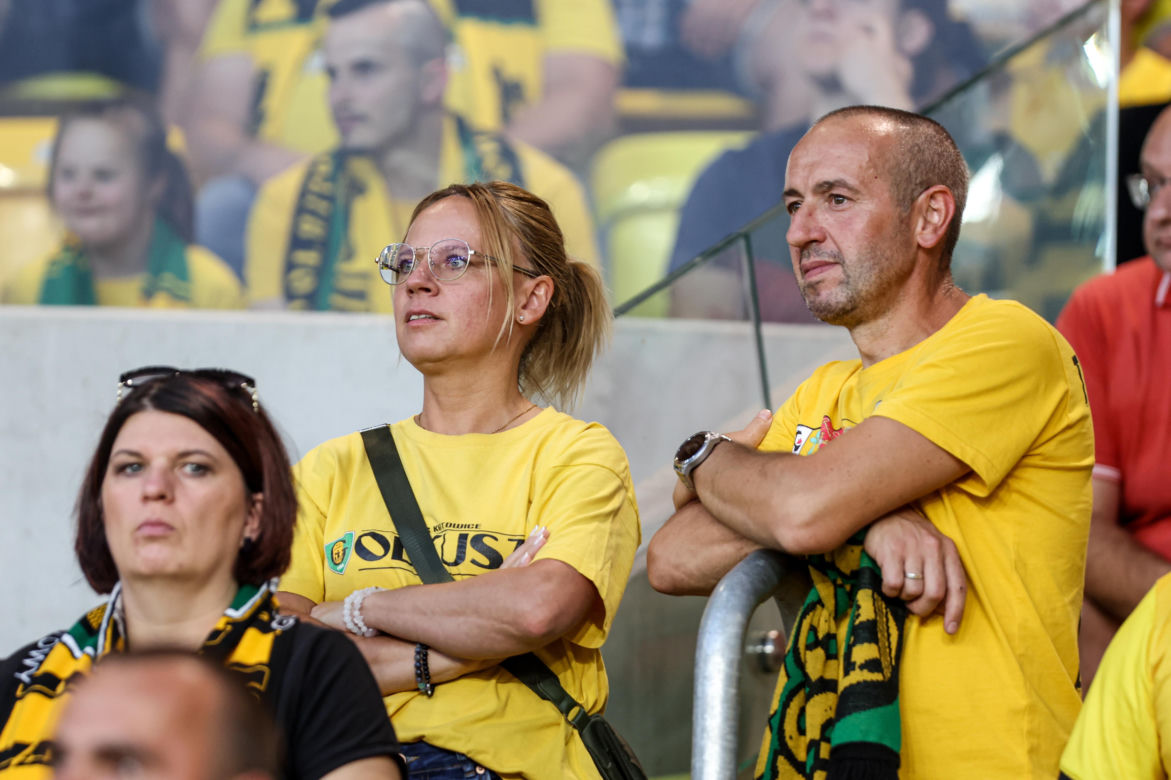 Zdjęcia kibiców z meczu GKS Katowice - MSK Żilina