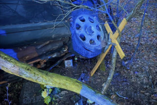 Wypadek w gminie Serokomla