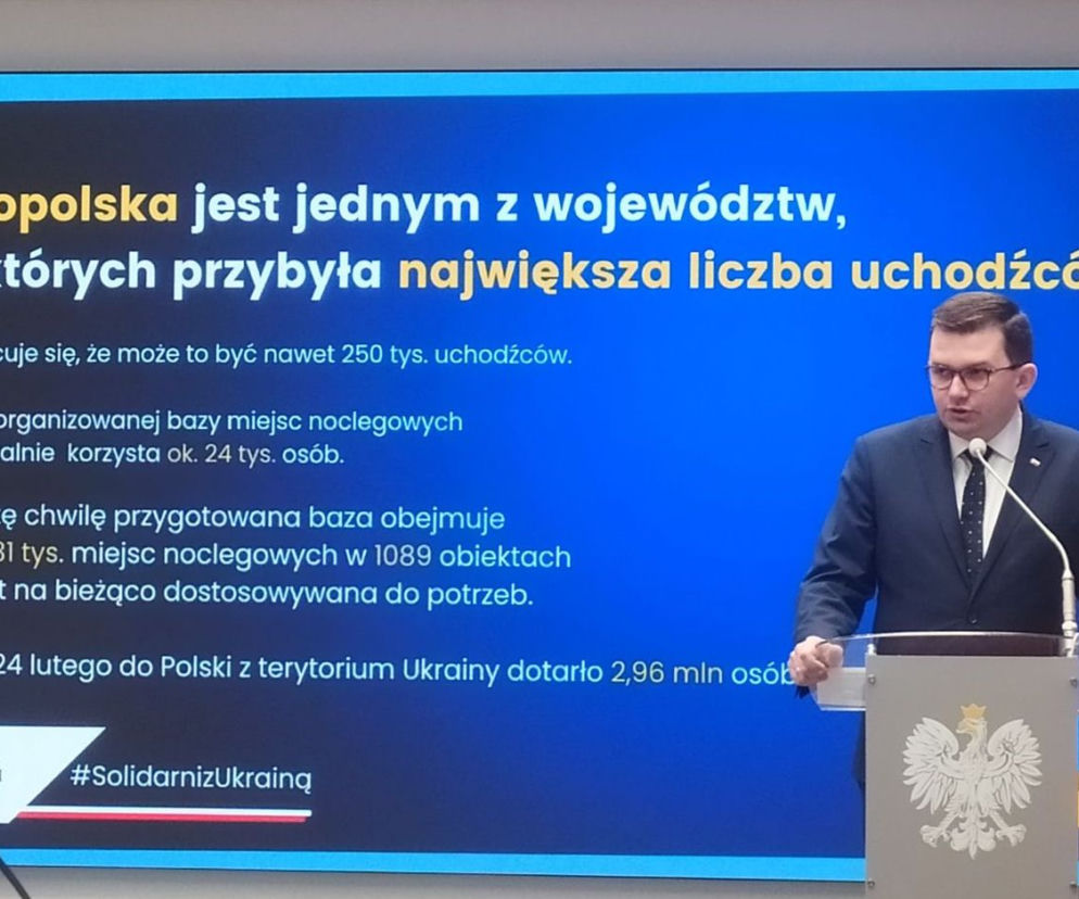 Konferencja prasowa wojewody małopolskiego