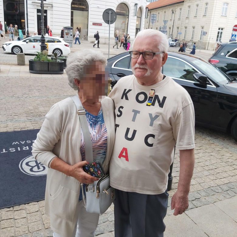 Lech Wałęsa pokazał kulisy manifestacji z 4.06