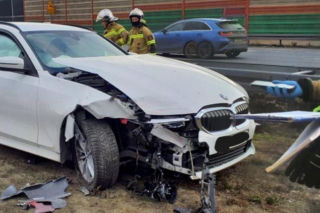 Karambol na A2! Siedem aut w zderzeniu pod Skierniewicami. Trasa zablokowana, gigantyczne korki