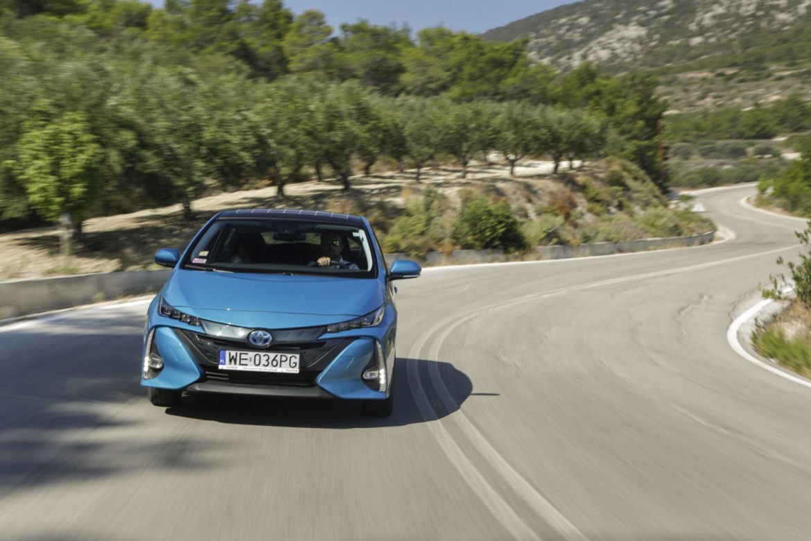 Toyota Prius Plug-in Hybrid na Rodos